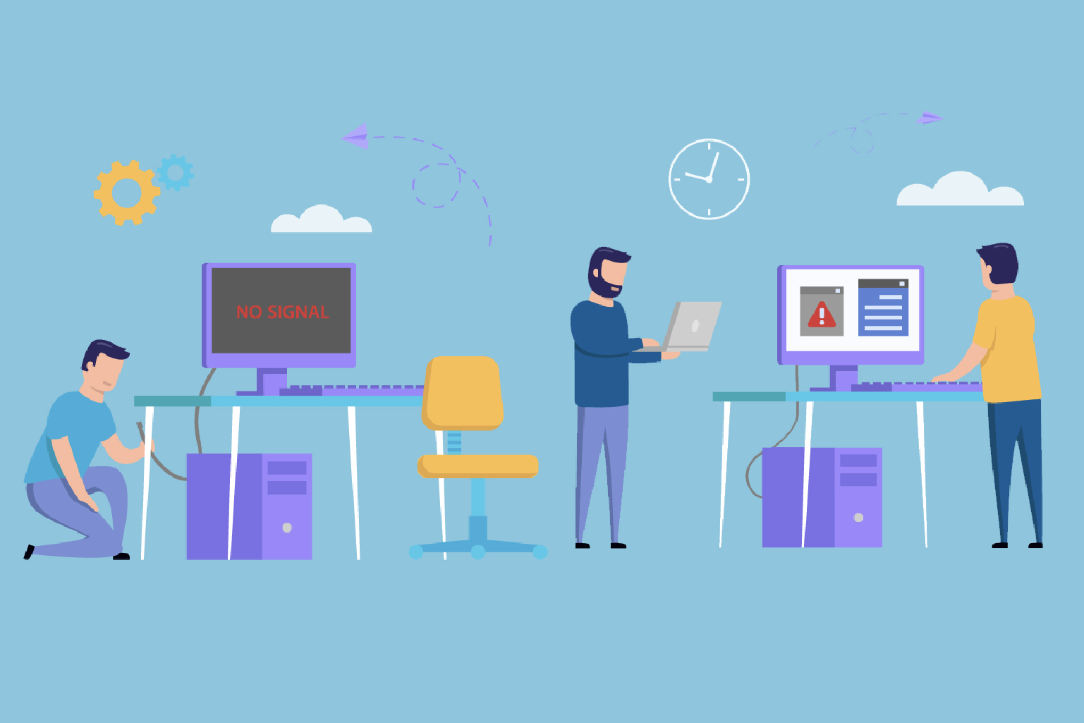 5 razones para contratar soporte técnico informático